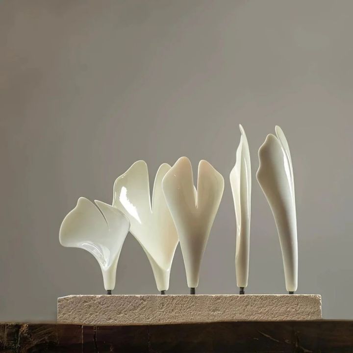 Ceramic Gingko Luxury Chandelier Style A - Zonesus