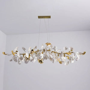 Ceramic Ginkgo Luxury Chandelier Style C - Zonesus