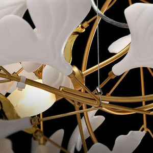 Ceramic Ginkgo Luxury Chandelier Style D - Zonesus