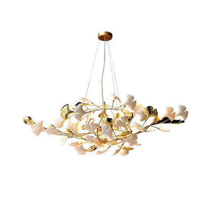 Ceramic Ginkgo Luxury Chandelier Style D - Zonesus