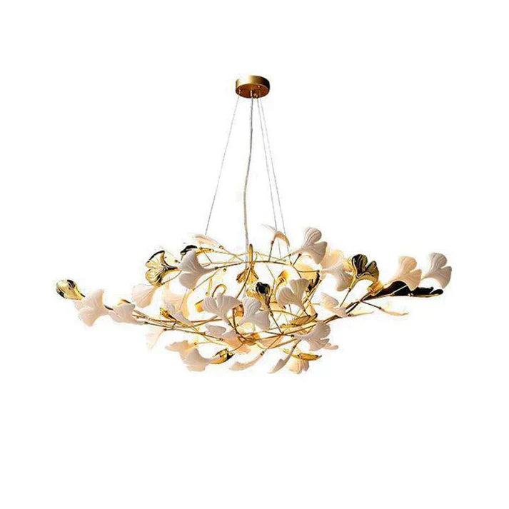 Ceramic Ginkgo Luxury Chandelier Style D - Zonesus