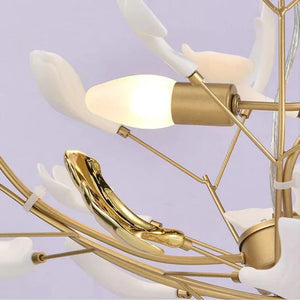 Ceramic Ginkgo Luxury Chandelier Style D - Zonesus