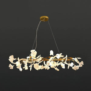 Ceramic Ginkgo Luxury Chandelier Style E - Zonesus