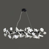 Ceramic Ginkgo Luxury Chandelier Style E - Zonesus