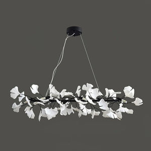 Ceramic Ginkgo Luxury Chandelier Style E - Zonesus