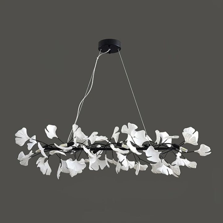 Ceramic Ginkgo Luxury Chandelier Style E - Zonesus