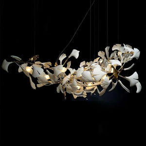 Ceramic Ginkgo Luxury Chandelier Style G - Zonesus