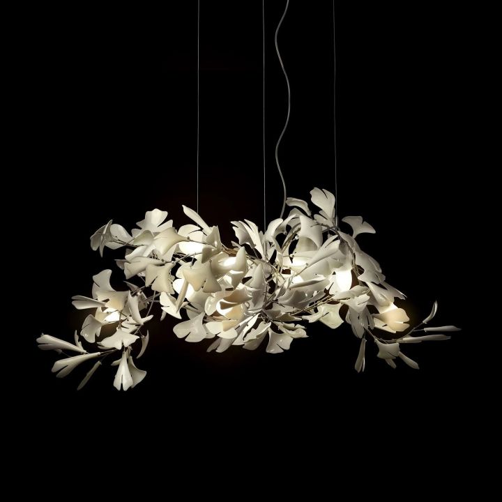 Ceramic Ginkgo Luxury Chandelier Style G - Zonesus