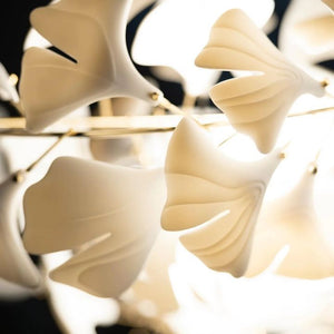 Ceramic Ginkgo Luxury Chandelier Style H - Zonesus