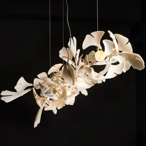 Ceramic Ginkgo Luxury Chandelier Style IC - Zonesus