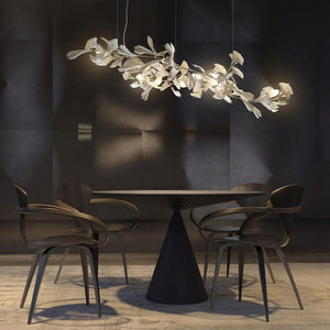 Ceramic Ginkgo Luxury Chandelier Style IC - Zonesus