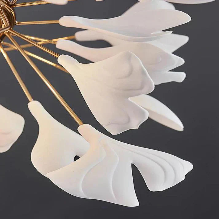 Ginkgo Ceramic Special Chandelier - Zonesus