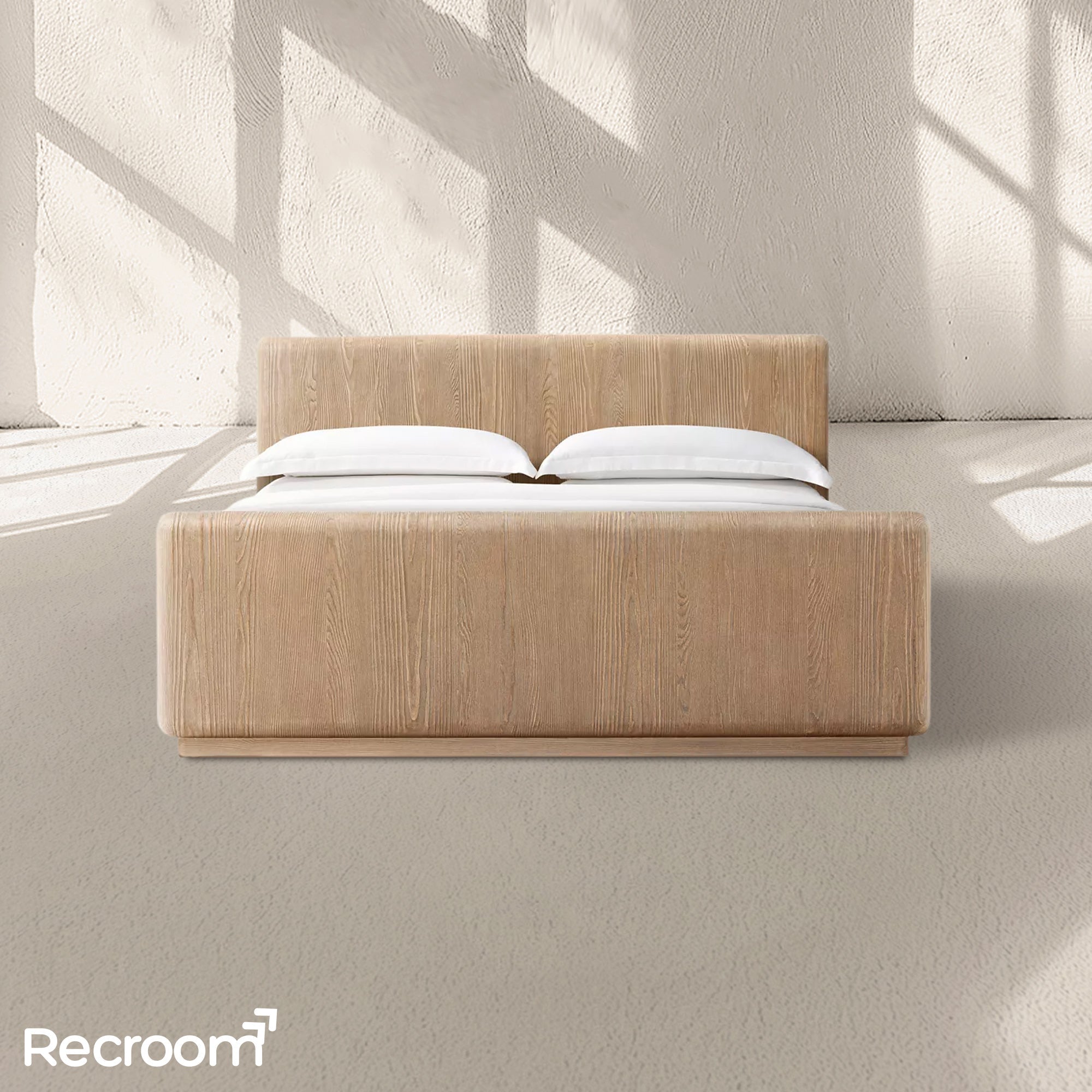 Cira Panel Bed with Footboard - Zonesus