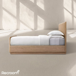 Cira Panel Bed with Footboard - Zonesus