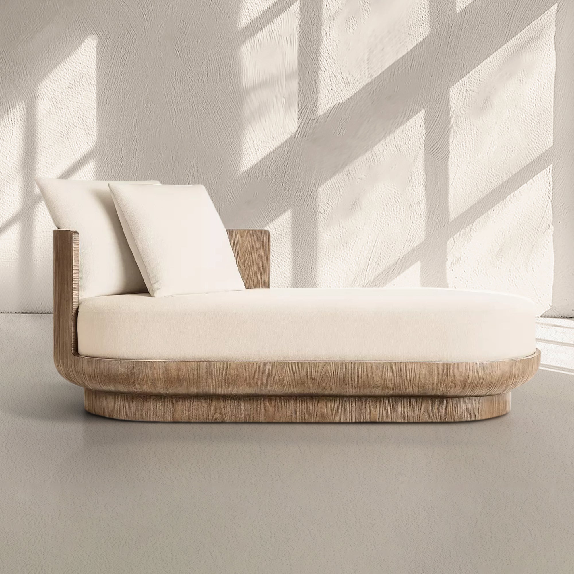 Cira Fabric Left-Arm Daybed - Zonesus