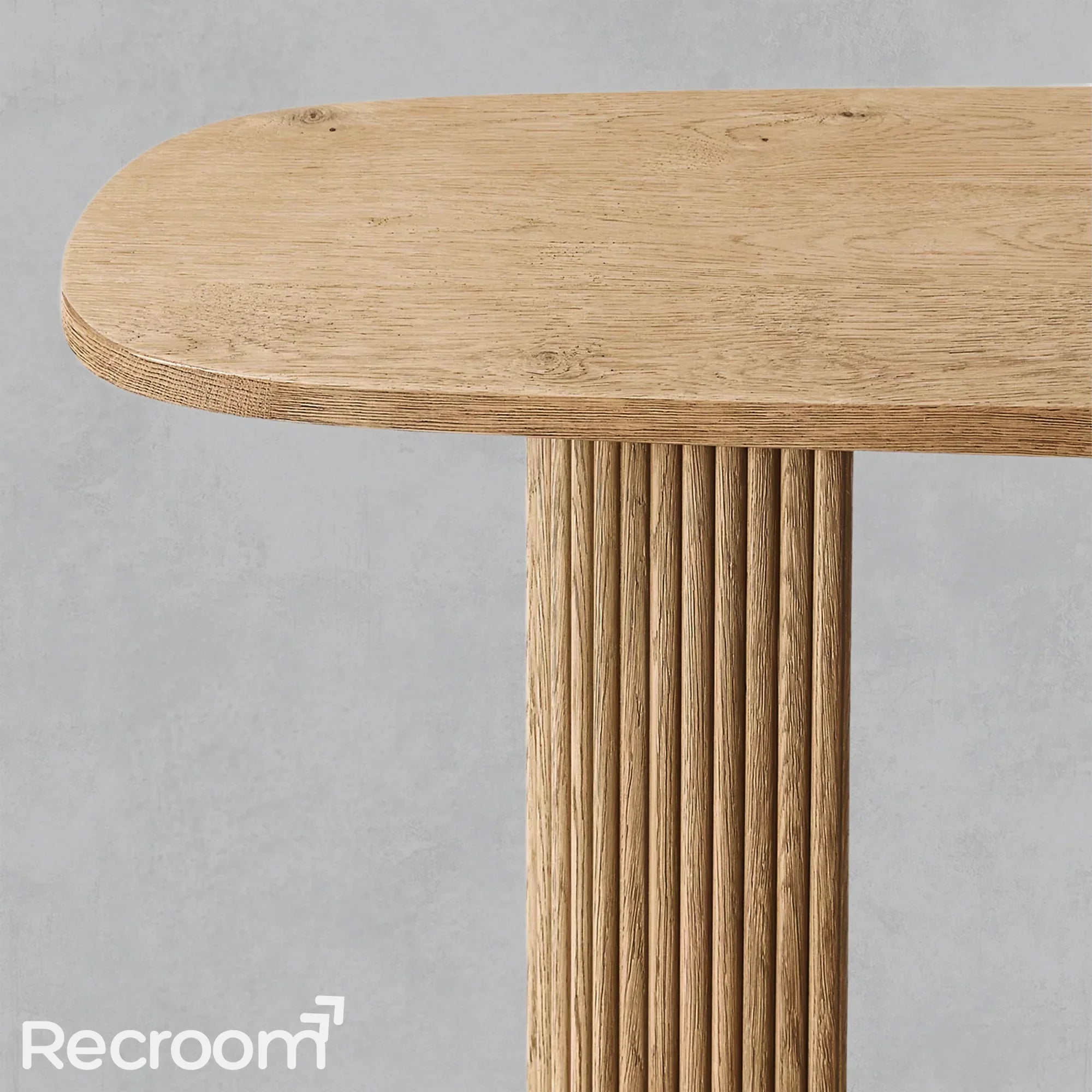 Muelho Plank Wood Console Table - Zonesus
