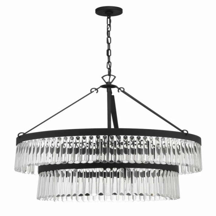 Guyton 2-Tier Round Chandelier - Zonesus