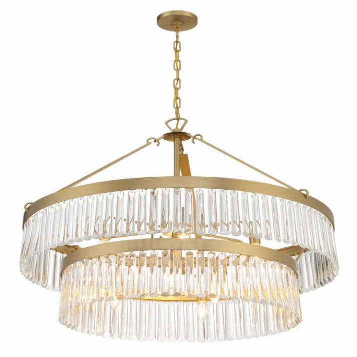 Guyton 2-Tier Round Chandelier - Zonesus