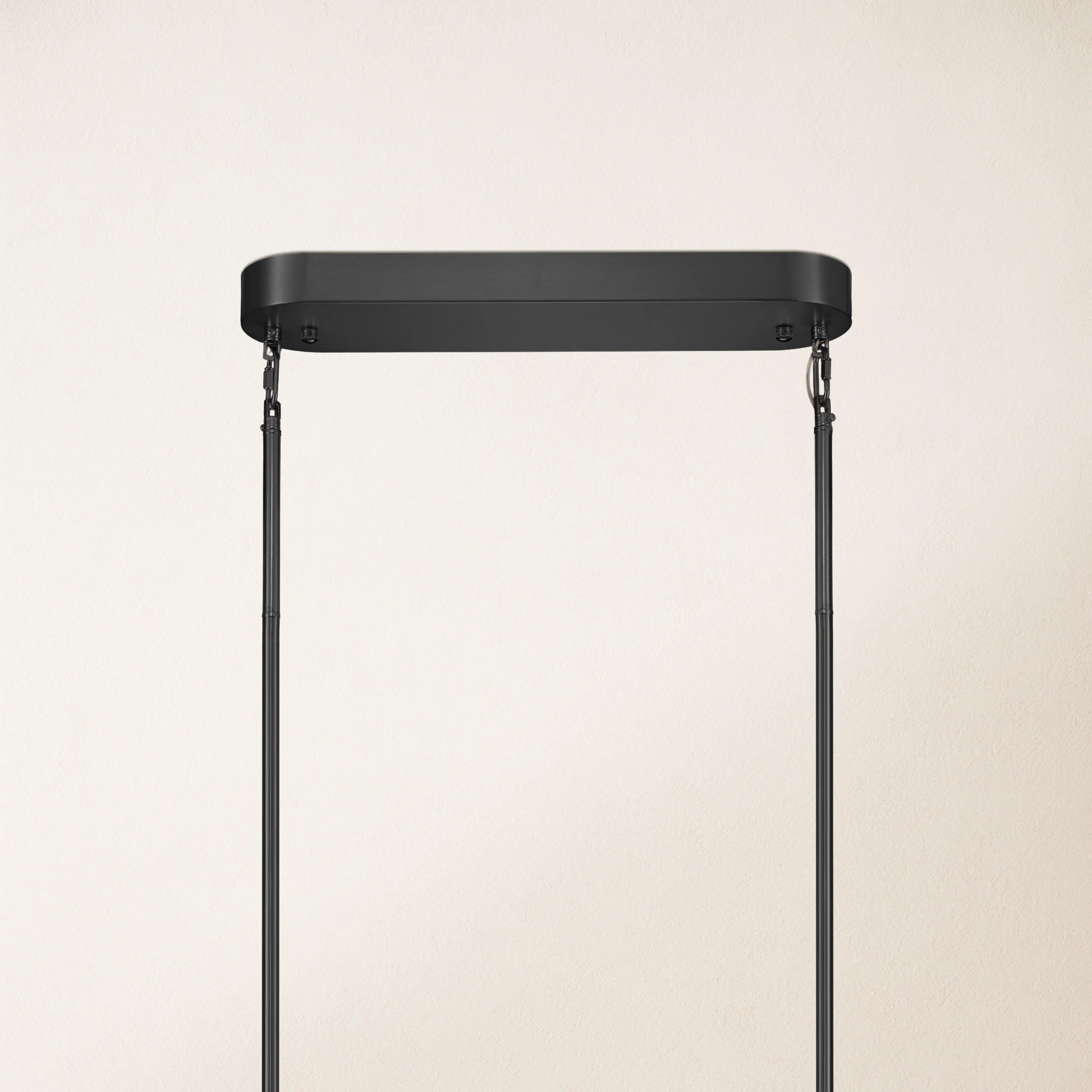 Moira Alabaster Oval Chandelier 43"W#Finish_Black