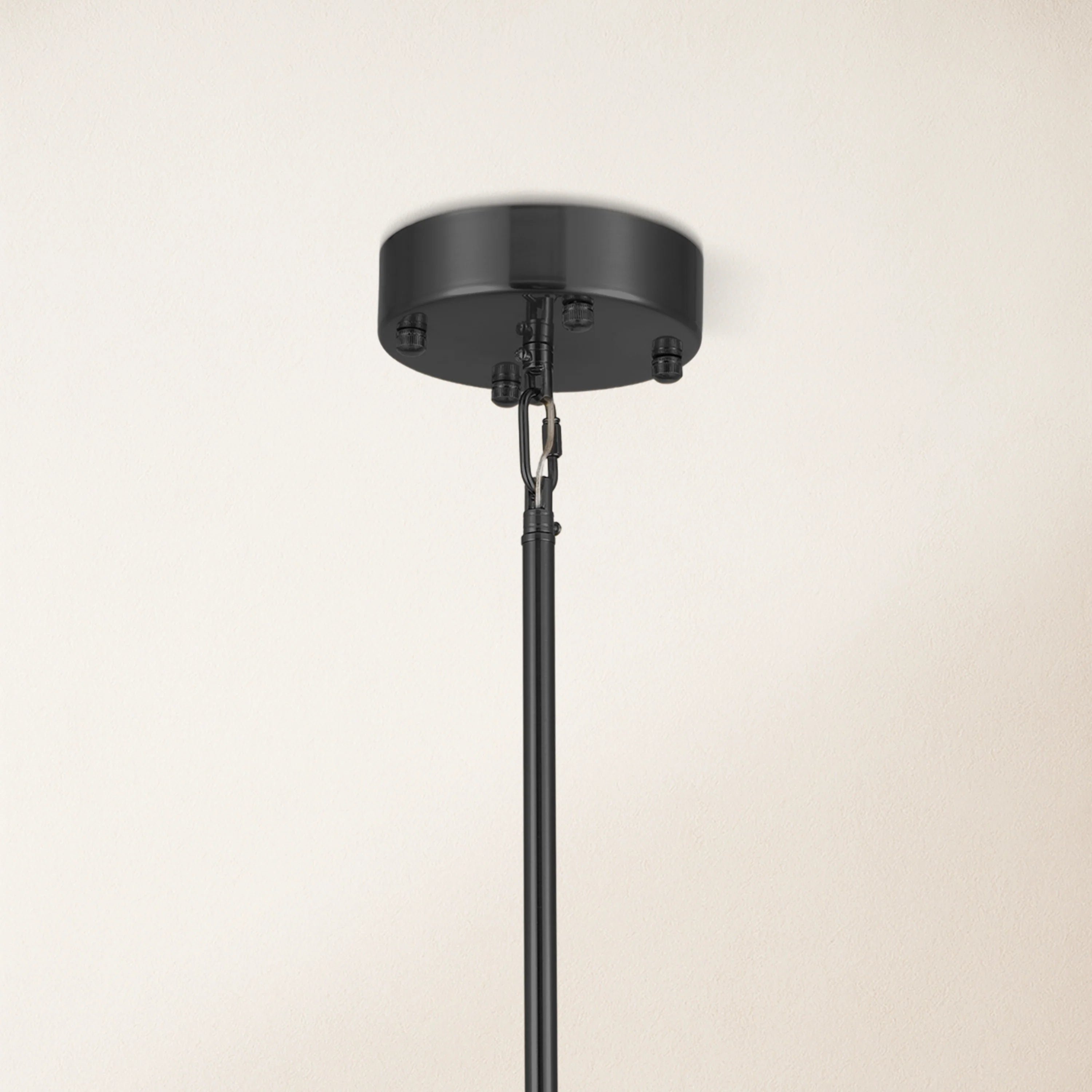 Moira Alabaster Round Chandelier 24"D#Finish_Black