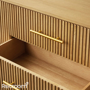 Finn Wood Sideboard with Drawers - Zonesus