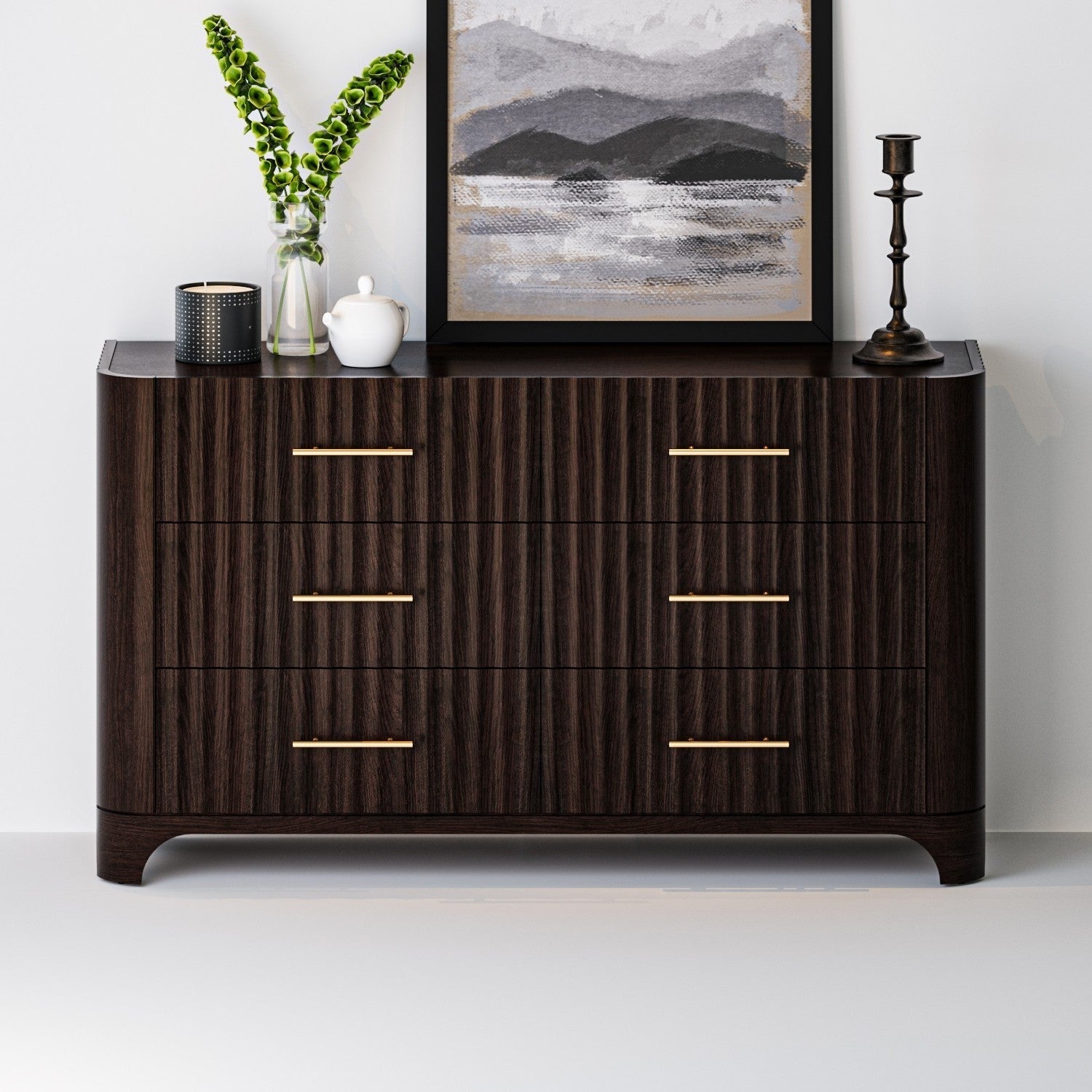 Murphy 6 Drawer Chest 59"W