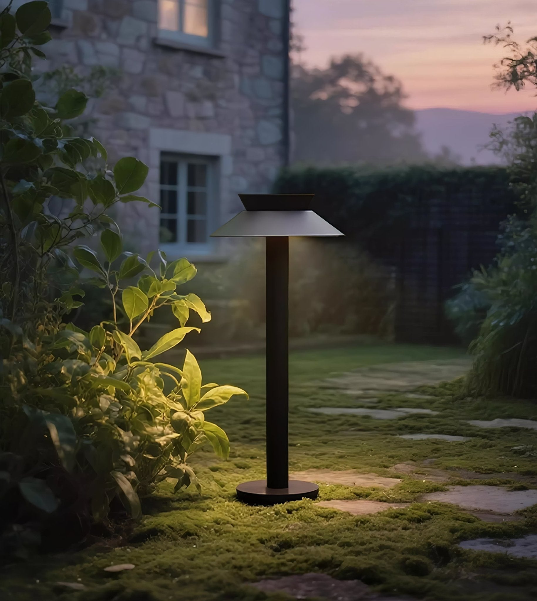 Orbit Stem Outdoor Floor Lamp
