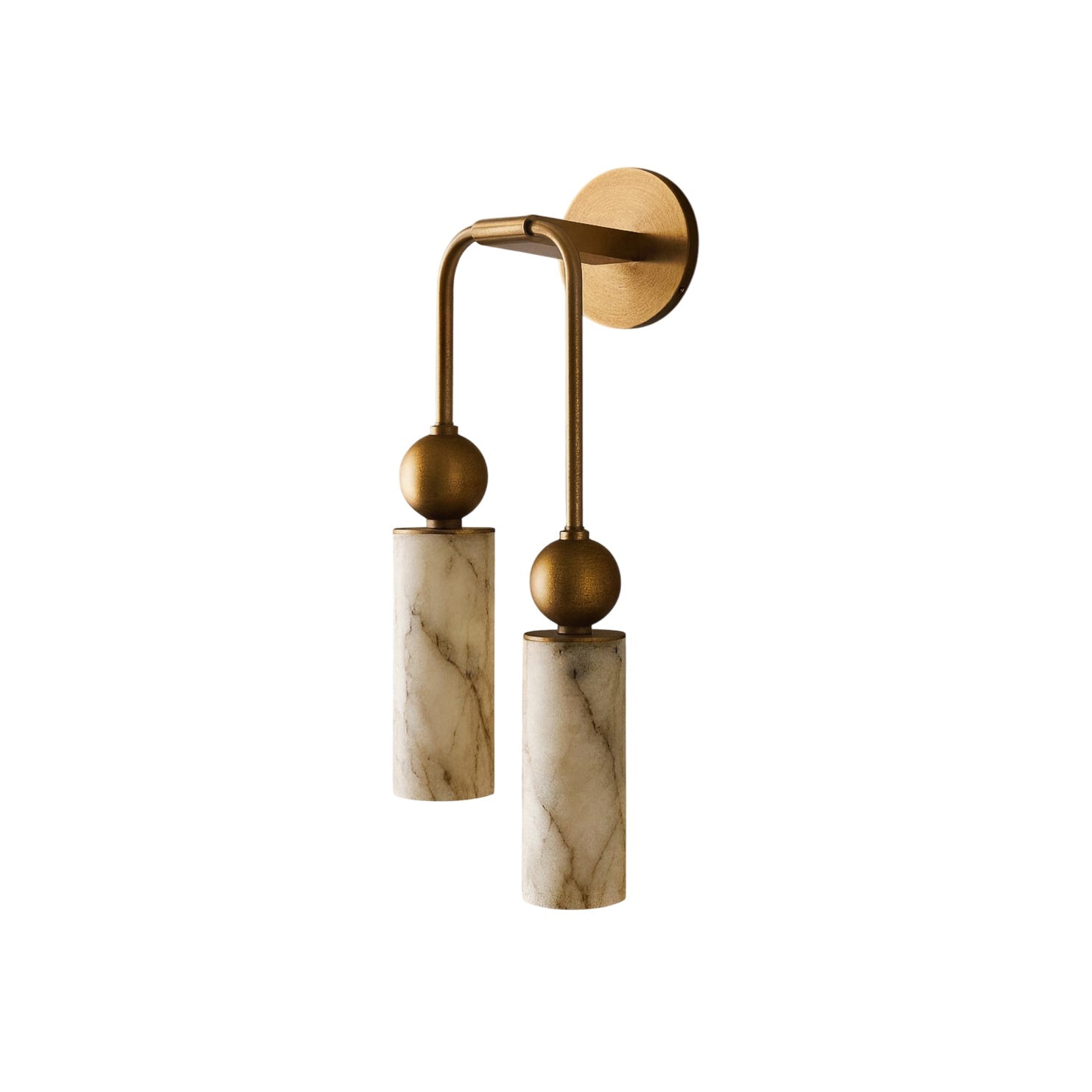 Harlin Alabaster Wall Lamp - Zonesus