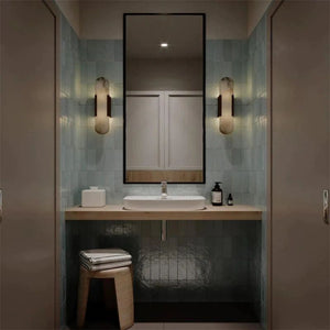 Charlene Marble Wall Sconce - Zonesus