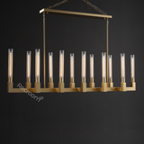 Cannel Linear Chandelier 67" - Zonesus