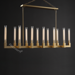 Cannel Linear Chandelier 67" - Zonesus