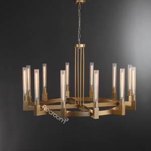 Cannel Round Chandelier 60" - Zonesus