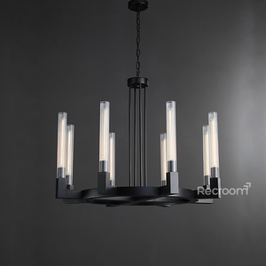 Cannel Round Chandelier 36" - Zonesus