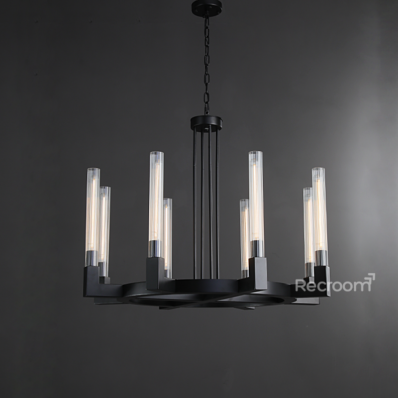 Cannel Round Chandelier 36" - Zonesus