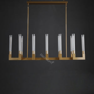 Cannel Linear Chandelier 55" - Zonesus
