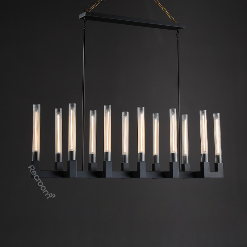 Cannel Linear Chandelier 55" - Zonesus
