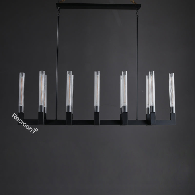 Cannel Linear Chandelier 55" - Zonesus