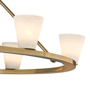 Ironstone Alabaster Chandelier - Zonesus