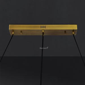 Eclitant Rectangular Chandelier 54" - Zonesus