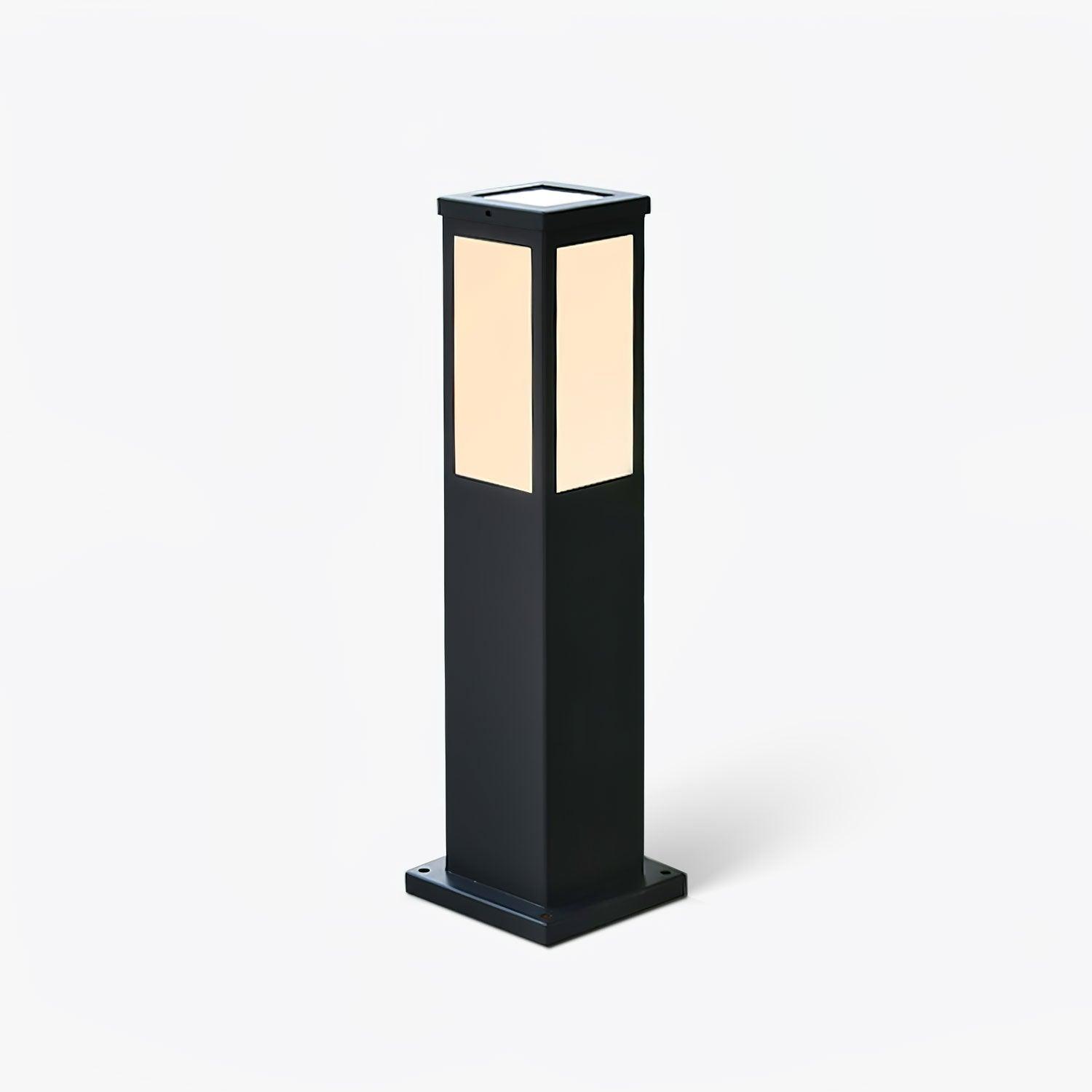 SolarSpire Modern Bollard Floor Lamp