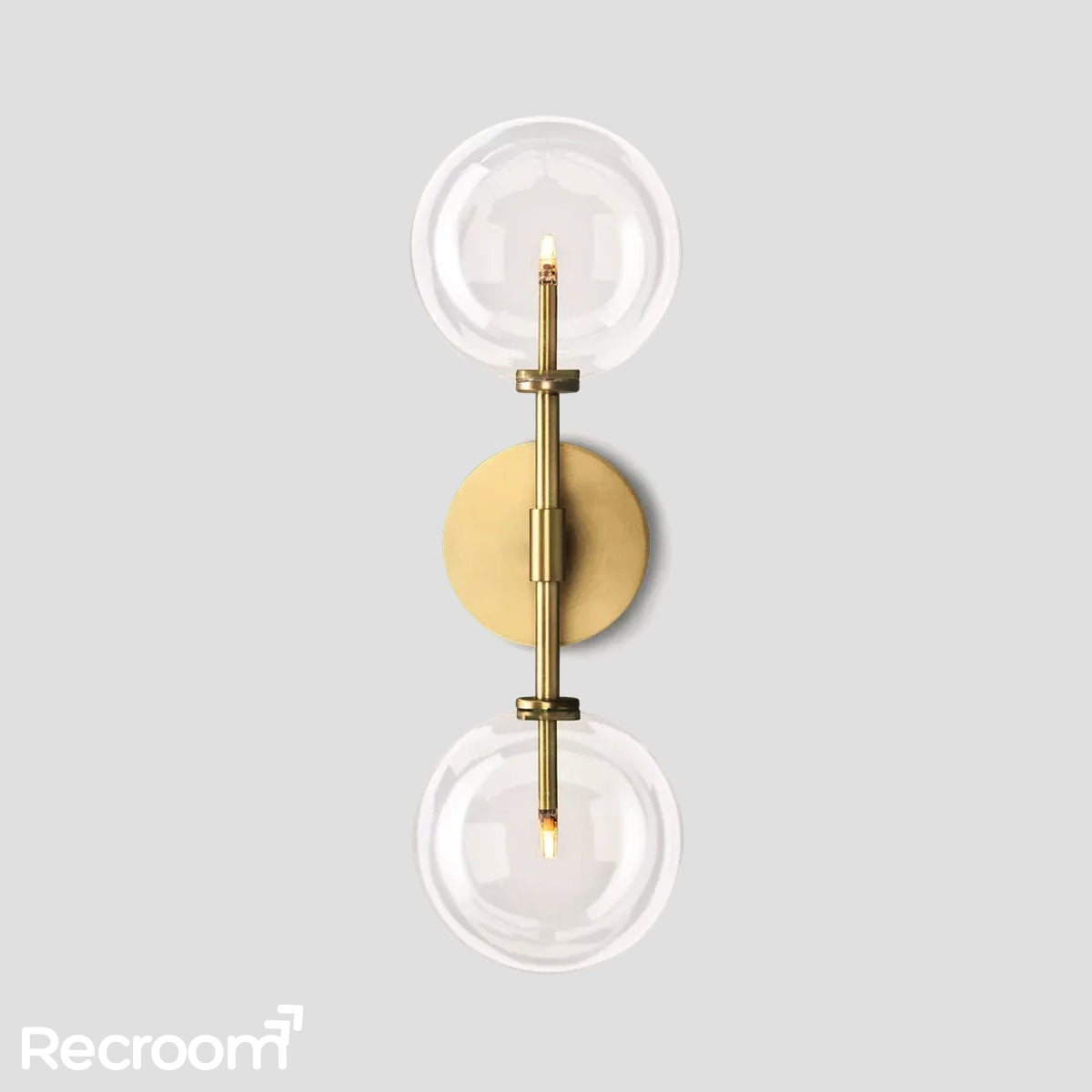 Glass Global Wall Sconce 19" 20" - Zonesus