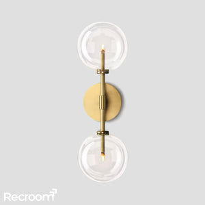 Glass Global Wall Sconce 19" 20" - Zonesus