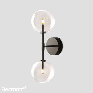 Glass Global Wall Sconce 19" 20" - Zonesus