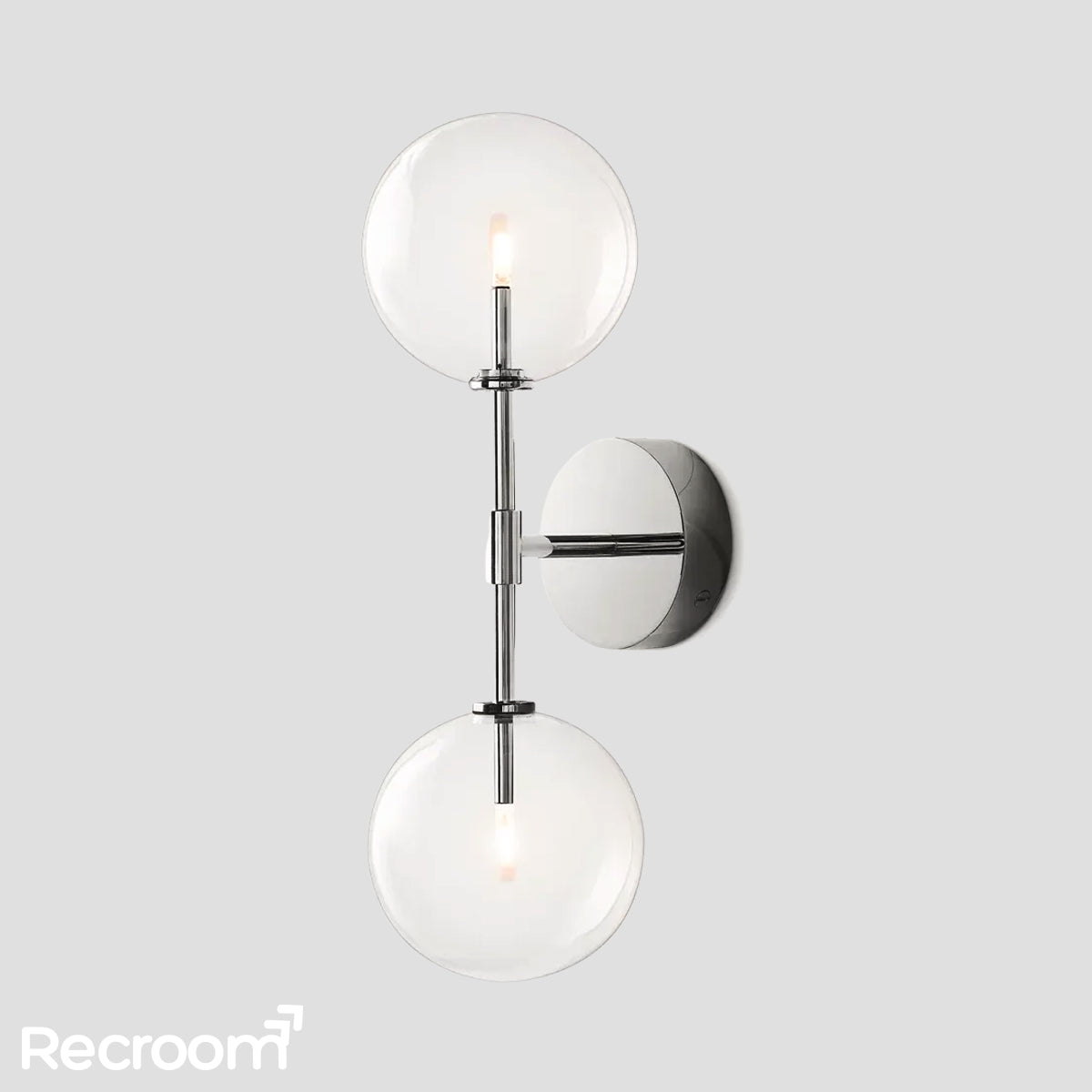 Glass Global Wall Sconce 19" 20" - Zonesus