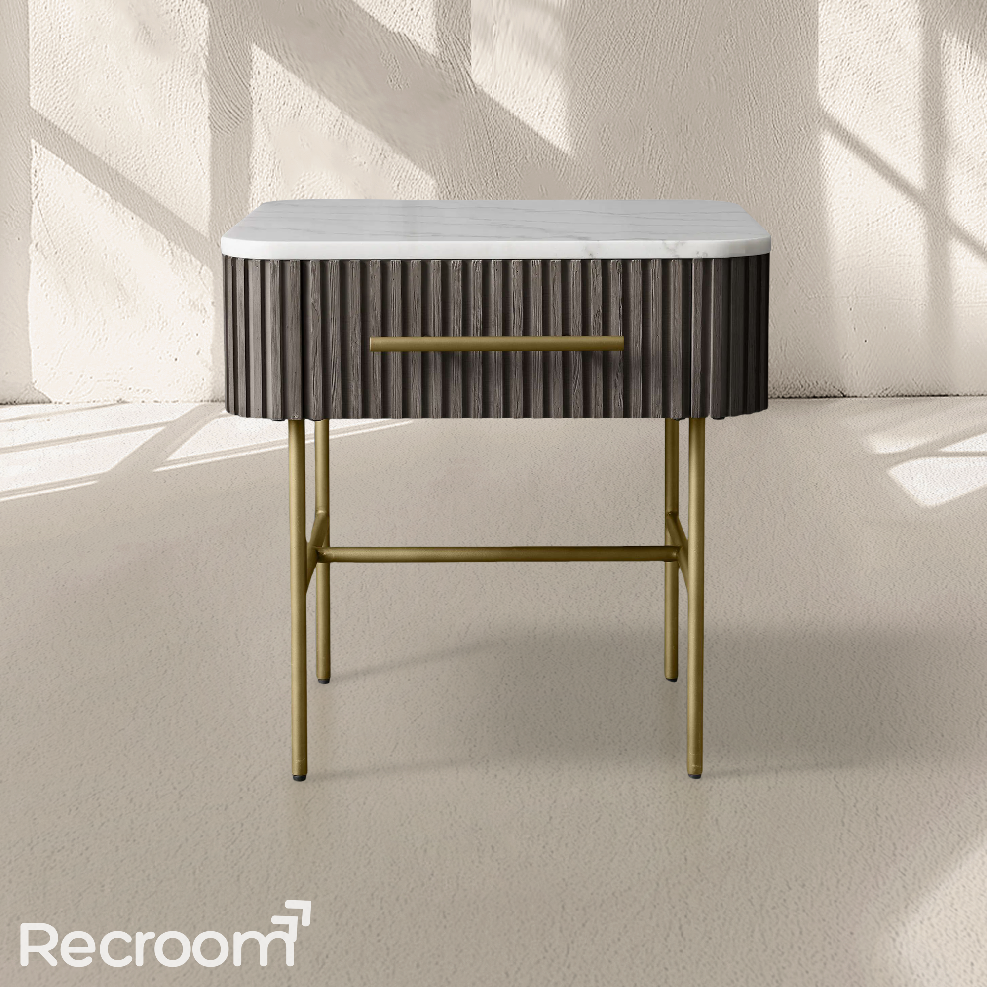 Finn End Table with Drawer - Zonesus