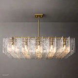 Latticy Rectangular Chandelier 49" - Zonesus