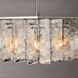 Latticy Rectangular Chandelier 49" - Zonesus