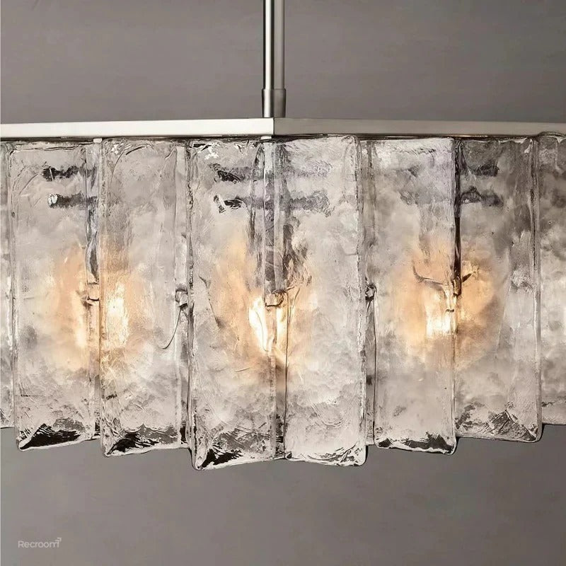 Latticy Square Chandelier 48" - Zonesus