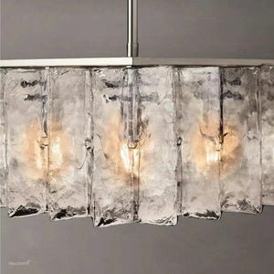 Latticy Retangular Chandelier 67" - Zonesus