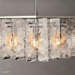 Latticy Square Chandelier 36" - Zonesus
